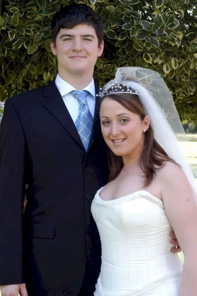 James Alexandrou com a Martin Fowler a Eastenders amb Natalie Cassidy com a Sonia Fowler el 2004