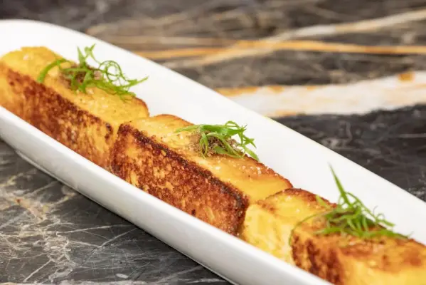 Tryffeli twinkies munankeltuaisella.