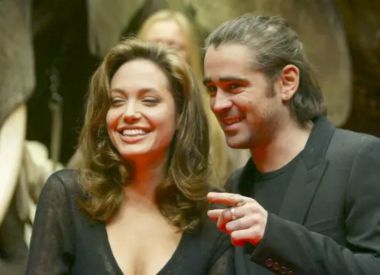 Angelina oli kuulemma lumoutunut Colinista