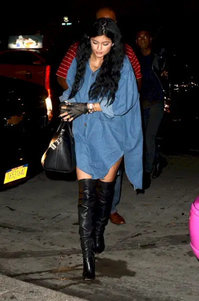 Zdjęcie: Kylie Jenner w Nowym Jorku 2014.