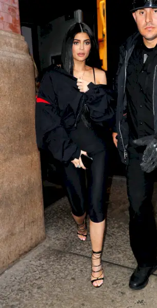 Zdjęcie: Kylie Jenner w Nowym Jorku 2017.