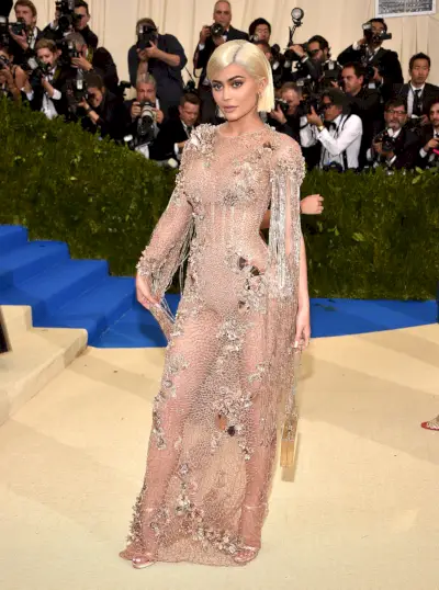 Zdjęcie: Kylie Jenner na gali Met 2017.