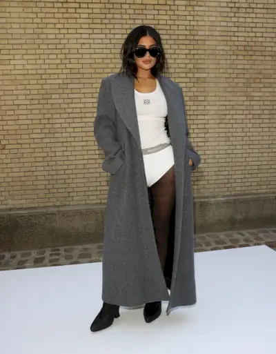 Zdjęcie: Kylie Jenner na PFW 2022.