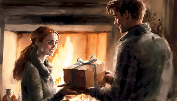 Att välja en present till en fiskman