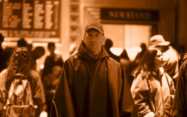 Bruce Willis elokuvassa Unbreakable