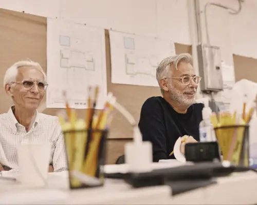 David Ives tekee yhteistyötä Sondheimin kanssa hänen viimeisessä työssään, 'Here We Are'