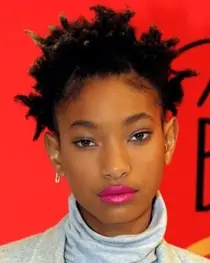 Willow Smith misura l'altezza della treccia di Brad