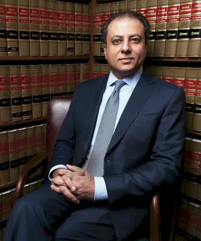 Yhdysvaltain New Yorkin eteläisen piirin asianajaja, Preet Bharara.