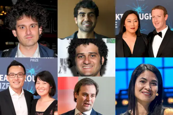 Nuoret miljardöörit, jotka ovat lunastaneet omaisuutensa