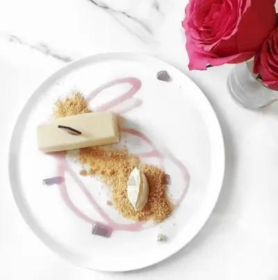 Lavender Key Lime Pie