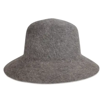 Hat Attack harmaa bucket hattu.