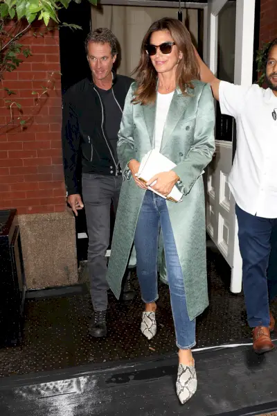 Zdjęcie: Cindy Crawford i mąż Rande Gerber w Nowym Jorku w 2018 r.