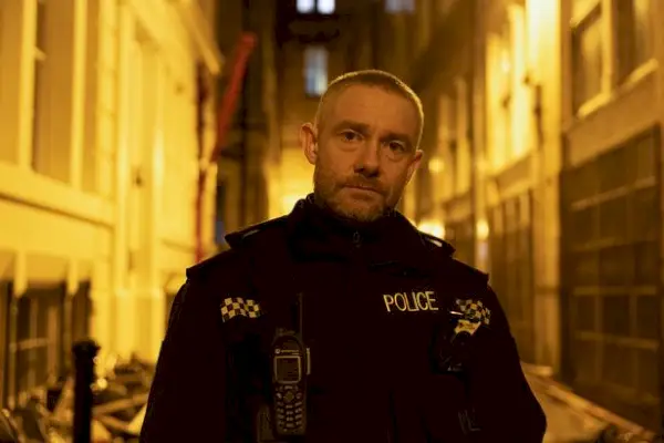 Martin Freeman jako Chris w serialu BBC The Responder