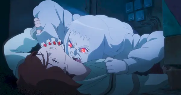 Serial anime Netflix „Wampir w ogrodzie” nie ma zbyt wiele do zaoferowania