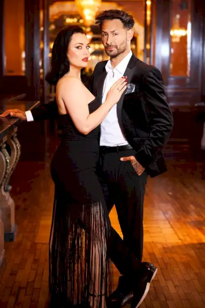 Den före detta EastEnders-stjärnan Shona McGarty och fästmannen David Bracken