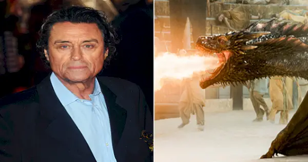 Po lewej: Ian McShane, po prawej: Internet