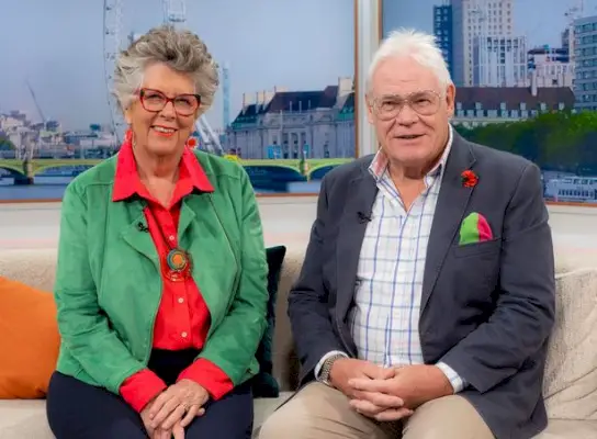Prue Leith ja John Playfair ovat olleet naimisissa kahdeksan vuotta