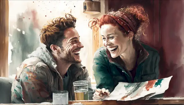 Kalat Nainen suhteissa