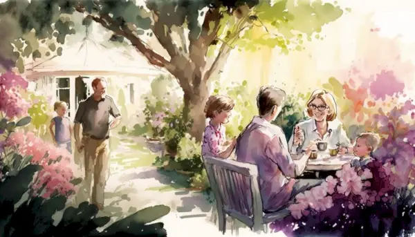 Kalat ystävät ja perhe