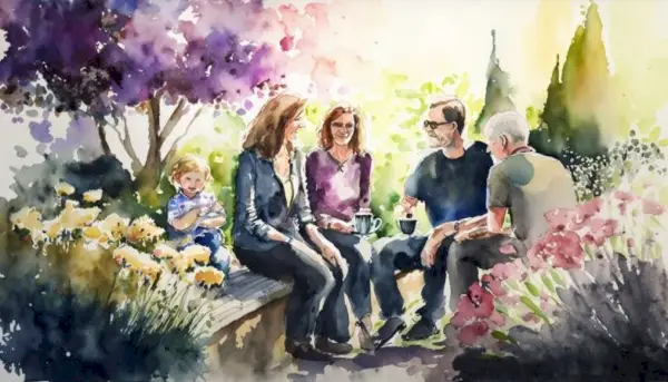 Kauris ystävät ja perhe